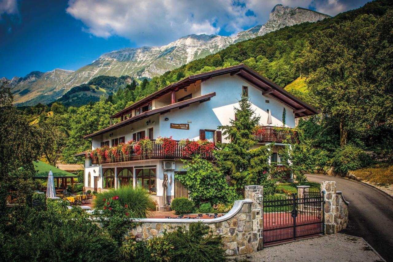 Glamping Kranjc Hotel Kobarid Bagian luar foto