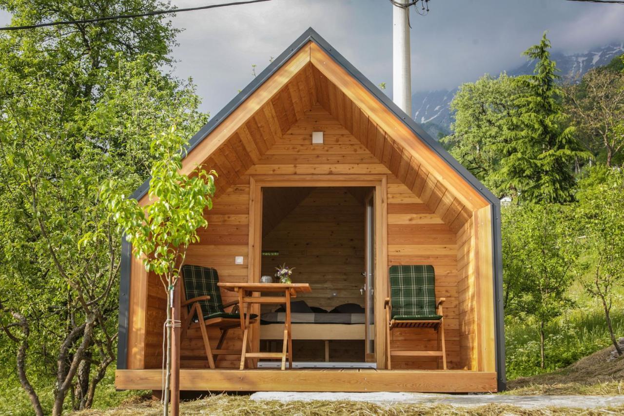 Glamping Kranjc Hotel Kobarid Bagian luar foto